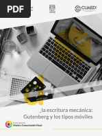 La Escritura Mecánica - Gutenberg y Los Tipos Móviles PDF