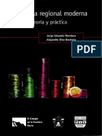 Economía Regional Moderna Teoría y Práctica