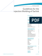 1 - Guidelines For The Injection Molding of Sarlink