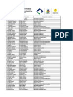 Lista de Beneficiarios