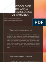 Protocolo de Vigilancia Epidemiológica de Varicela