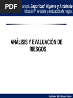 Analisis y Evaluacion de Riesgos