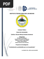 Contaminación Por El Uso de Plaguicidas