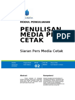 Modul 2 Penulisan Media PR Non-Cetak