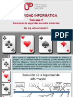 Amenanzas de Seguridad en Redes Modernas