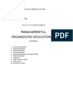 Managementul Organizatiei