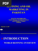 Refining and Marketing of Oil in Pakistan - Ejaz Randhawa - Attock Oil Refinery