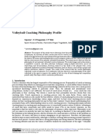 072 PUGUH - Volleyball Coaching Philosophy Profile PDF