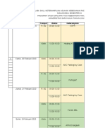 Jadwal Lab Skill Semester 3