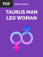 Taurus Man Leo Woman Compatibility Guide