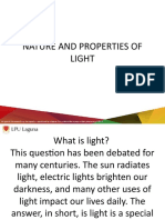 Nature and Properties of Light