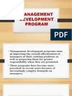 Management Development Program