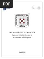 Actividad No. 5 Trabajo de Investigación