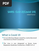 Sars-Cov-2 (Covid 19) : Ashish Kumar