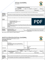 Planeador de Clases Ciencias Sociales