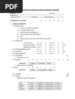 Protocolo de Lenguaje para Pacientes Afasicos PDF