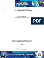 Evidencia 6 Matriz "Servicios Bancarios"