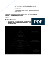 Dales Cone of Experience and Retention Rate Level