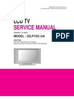 LG LCD TV 32lp1dc - Al-04ca Service Manual