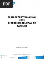 2019 - 01 - (ENE) - Plan Operativo Anual 2018