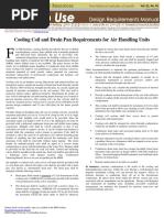 Cooling Coil and Drain Pan Requirements For Air Handling Units August 2015 News To Use - 508 PDF