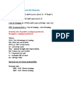 Ch-3: Intermediate Term Debt Financing