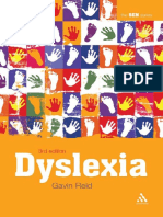 Dyslexia (Special Educational Needs) by Gavin Reid