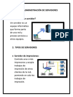 Tipos y Administración de Servidores