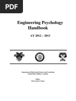 Engineering Psychology Handbook