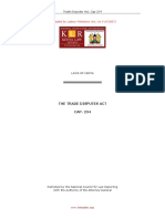 (Repealed by Labour Relations Act, No 4 of 2007) : The Trade Disputes Act CAP. 234