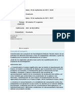 Unidad 1 - Fase 2 - Conceptualizacion - Cuestionario de Evaluación Seminario de Investgacion