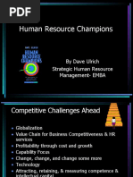 Dave Ulrich-Human Resource Champions