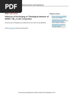 Influence of Hot Forging On Tribological Behavior of Al6061-Tib In-Situ Composites