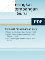 Bab 5 Peringkat Perkembangan Guru