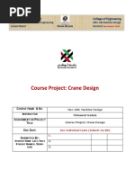 0 Mec-430 Proj Crane Design PDF