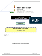 National Senior Certificate: Grade 12