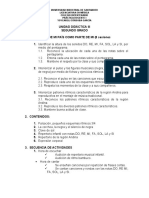 Unidad Didáctica Segundo Grado - Yoycareli Córdoba