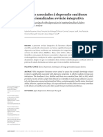 Fatores Associados À Depressão em Idosos Institucionalizados: Revisão Integrativa