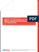 Manual de Procedimientos Técnicos para El Diagnóstico Bacteriológico de La TBC PDF