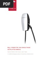 Tesla Wall - Connector - Installation - Manual - 80A - en - US PDF