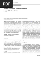 Precision Attachment: Retained Overdenture