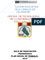 Plan Anual Del AIP-2019