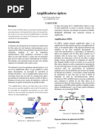 Amplificadores Opticos