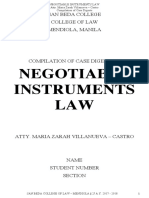 Nego 2j Case Digest Compilation PDF