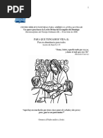 Para Que Tengamos Vida (I) : Pan en Abundancia para Todos: Un Apoyo para Hacer La Lectio Divina Del Evangelio Del Domingo