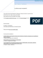 Methods For Cost Estimation in Software Project Management