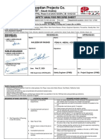 002 Job Safety Analysis For Excavation, Backfilling and Compaction Activities at SAOO GOSPs Rev 03 PDF