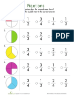 Fraction Quiz PDF