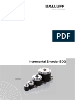 Incremental Encoder BDG: Sensors Worldwide