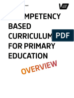 A Competency Based Curriculum For Primary Education Overview PDF